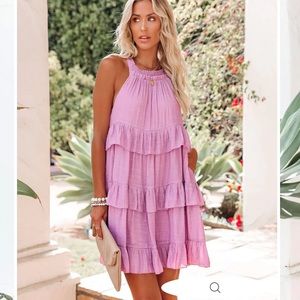 Vici pink/purple dress